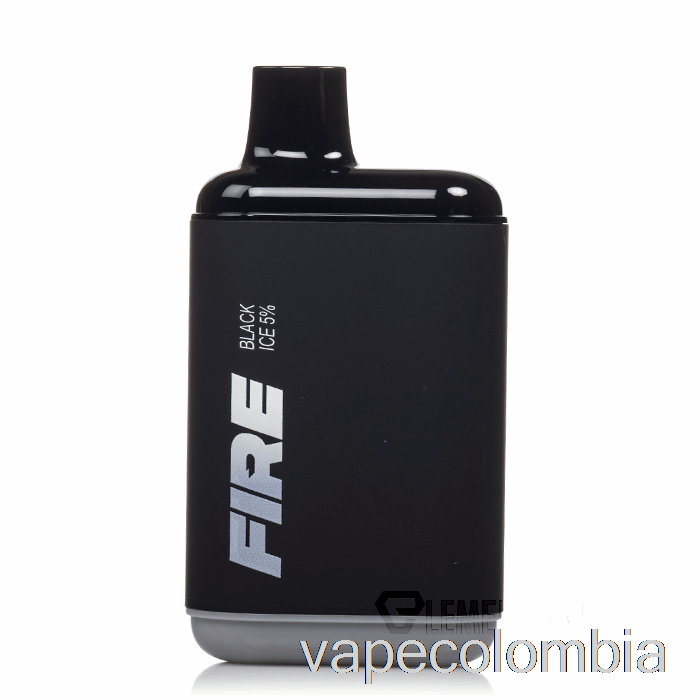 Vape Kit Completo Fire Xl 6000 Desechable Negro Hielo